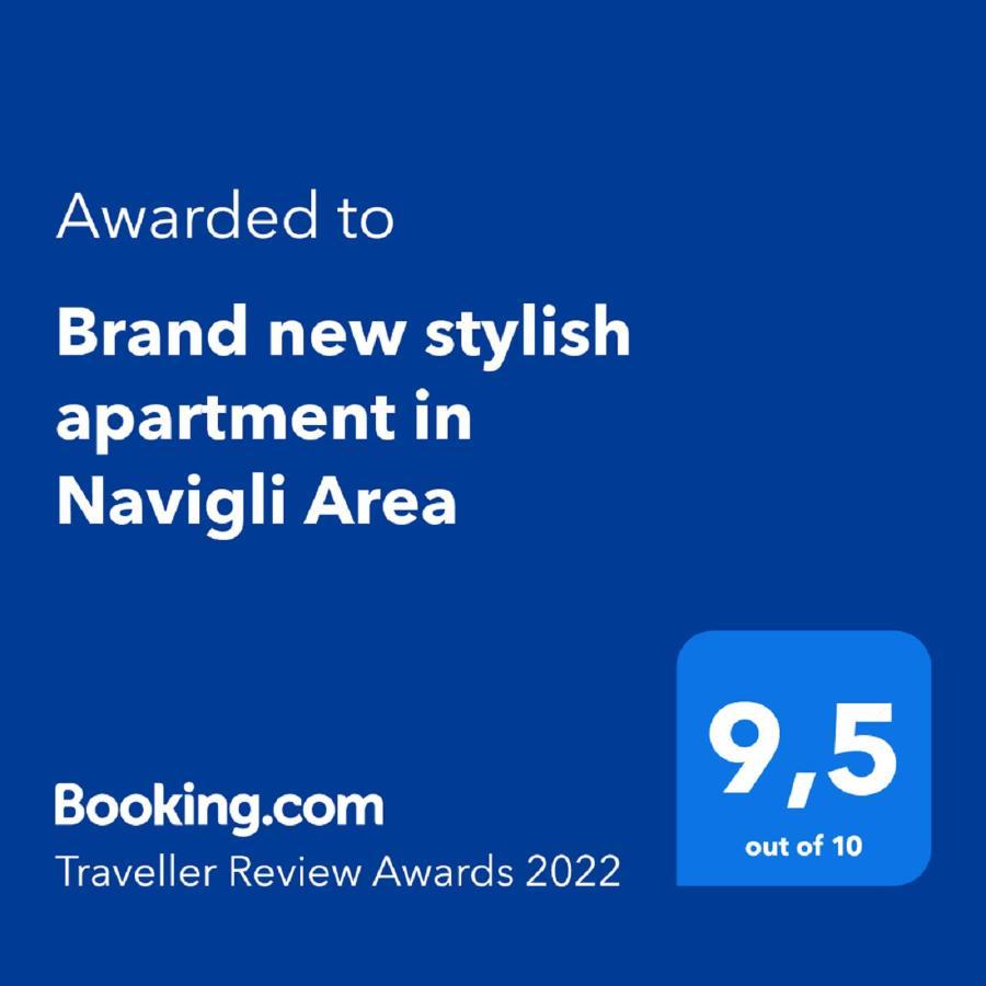 Apartamento Lovely - Brand New Stylish In Navigli Area Milán